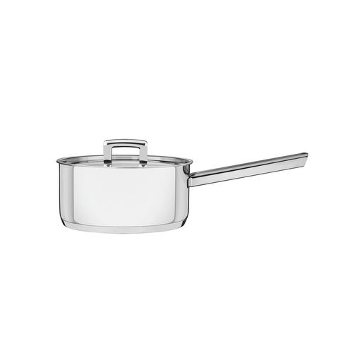 Cacerola Con Mango Tramontina Brava Triple Fondo De Acero Inoxidable 16 Cm 1,40 L