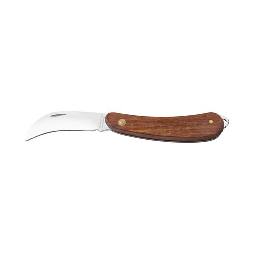 Navaja Tramontina Con Lámina En Acero Inoxidable Y Mango De Madera 3"