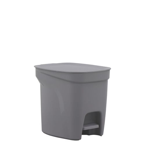 Basurero Tramontina Compact En Gris 7 L