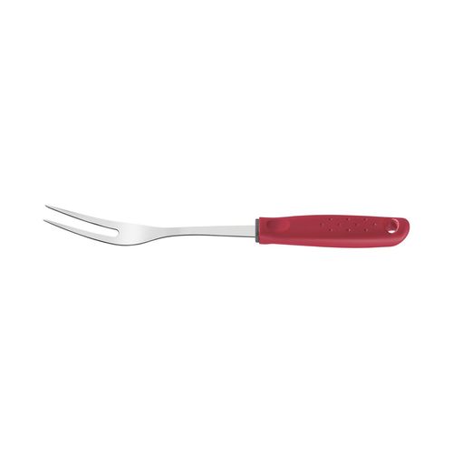Tenedor Trinchante Utilita Tramontina Mango Rojo