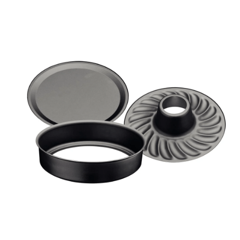 Molde Para Torta Tramontina Brasil Desmontable Negro 26 Cm 3,3 L