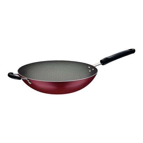 Wok Tramontina Loreto Rojo 32 Cm 4,4 L