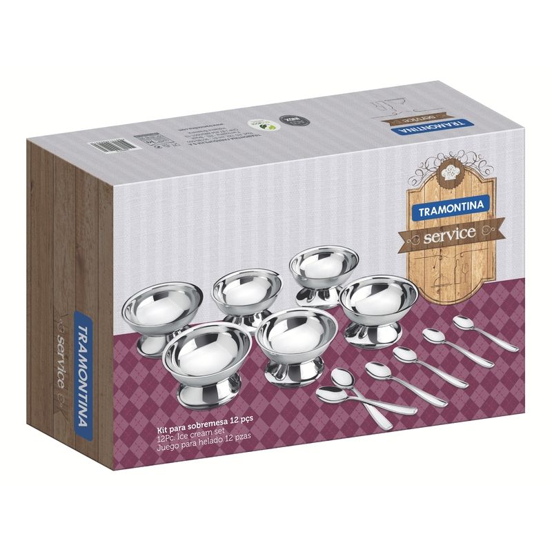 Juego 12 cucharillas postre inox Universal Quid, Viste tu mesa