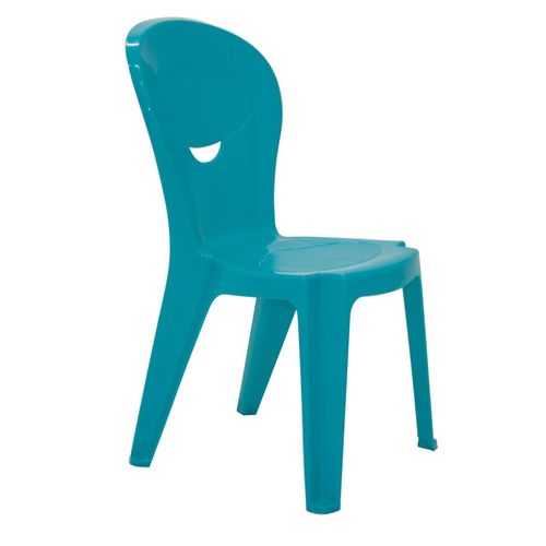 Silla Infantil Tramontina Vice En Polipropileno Azul