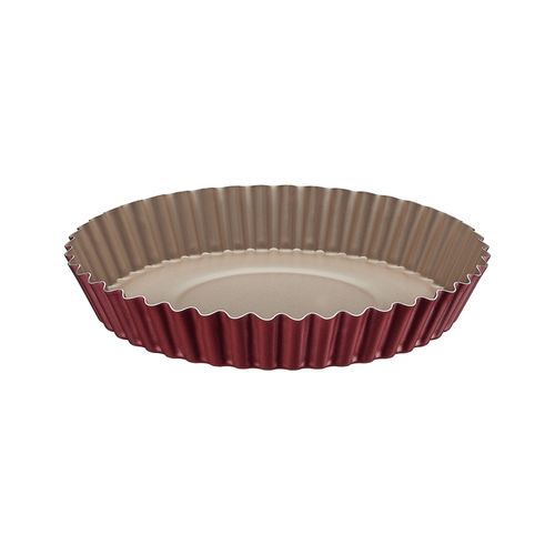 Molde Para Tarta Tramontina Brasil Bordo 26 Cm 1,8 L