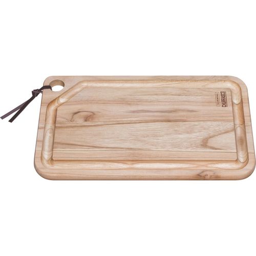 Tabla Para Asado Tramontina Rectangular En Madera Teca 49x28 Cm