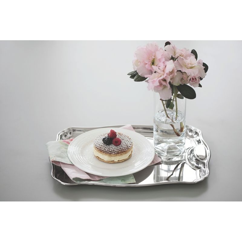 BANDEJA ACERO INOXIDABLE - 61440/420 — Champagne Home & Deco