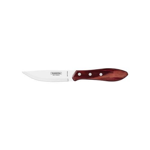 Cuchillo Para Asado Jumbo Forjado Polywood Tramontina Bordo (Docena)