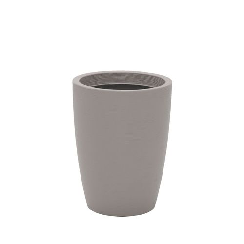 Maceta Pequeña Tramontina Thai Gris En Polietileno 48x36 Cm