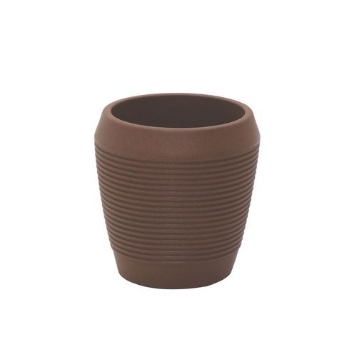 Maceta Pequeña Tramontina Egipcio Marron En Polietileno 41x30 Cm