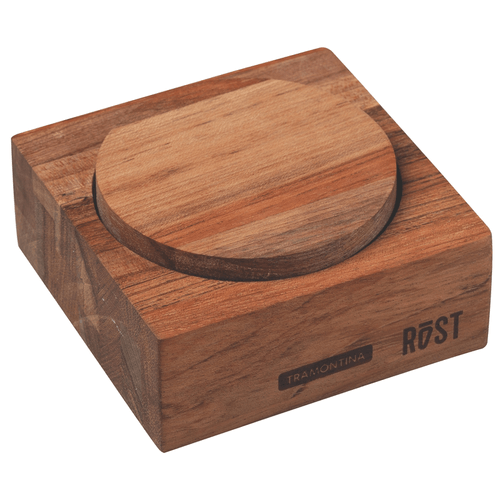 Salero Tramontina Rost En Madera 12x12 Cm