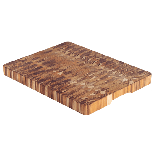 Tabla De Madera Lisa Con Diseño Y Asas Tramontina 50x38 Cm