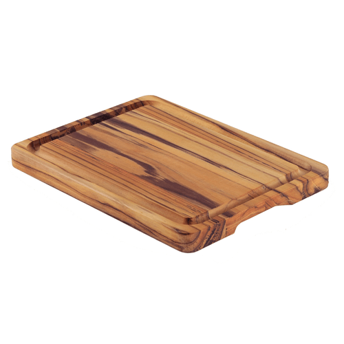 Tabla De Madera Con Relieve Y Asas Tramontina 40x30 Cm