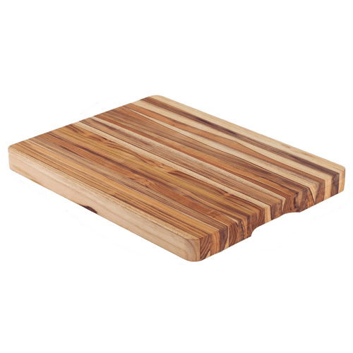 Tabla De Madera Lisa Con Asas Tramontina 50x38 Cm