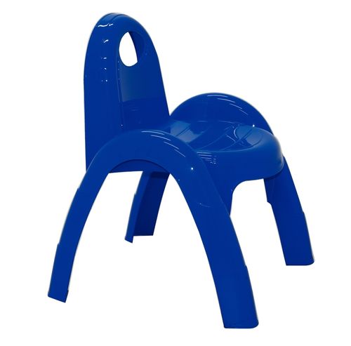 Silla Infantil Tramontina Popy En Polipropileno Azul