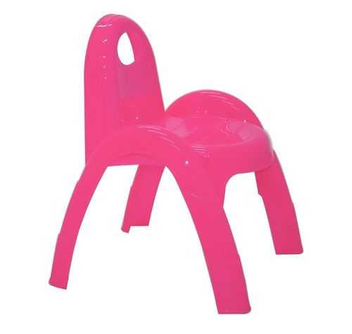 Silla Infantil Tramontina Popy En Polipropileno Rosa