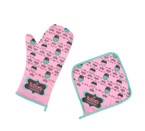 Manopla con Agarradera Pasticceria Tramontina Rosa