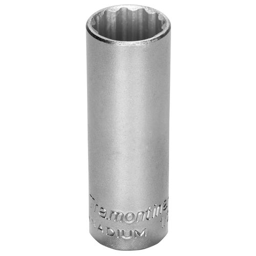 Dado Estriado Largo En Acero Cromo Vanadio 3/4" - Encastre 1/2" Tramontina Pro