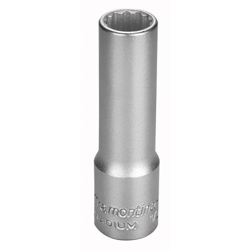 Dado Estriado Largo En Acero Cromo Vanadio 9/16" - Encastre 1/2" Tramontina Pro