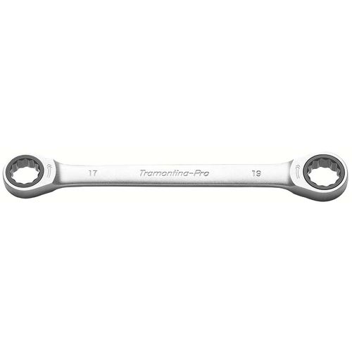 Llave Estriada Con Matraca 17X19 Mm Tramontina Pro