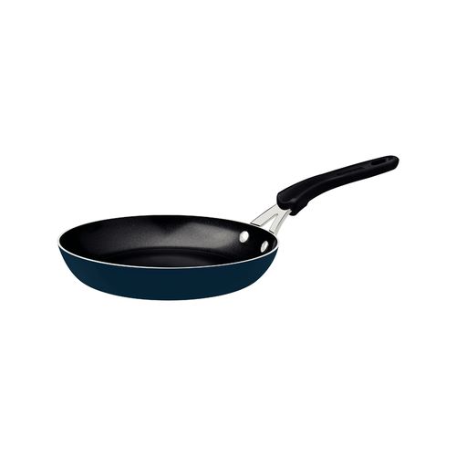 Sartén Tramontina Tunis En Aluminio Con Revestimiento Interno Cerámico Y Externo Siliconado Azul 24 Cm 1,6 L