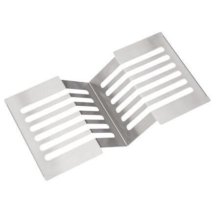 Escurridor De Platos De Acero Inoxidable Tramontina Con Acabado Scotch Brite Para Uso En La Canaleta Húmeda