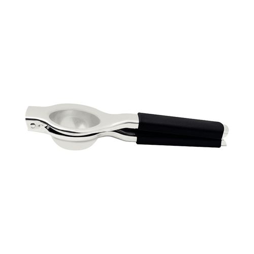 Exprimidor De Limón Tramontina Utilita En Acero Inoxidable Con Mango De Polipropileno Negro