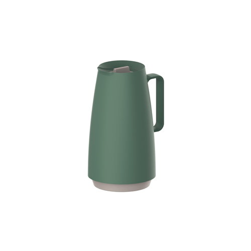 Jarra Térmica Tramontina Exata En Plástico Verde Con Ampolla De Vidrio 500 Ml