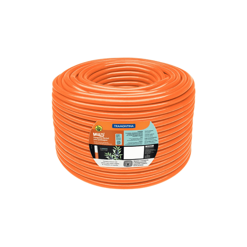 Manguera Superflex Naranja 50 M Sin Accesorios 3/4 Tramontina