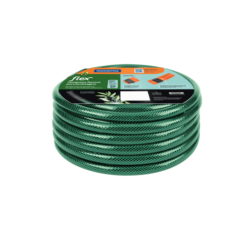 Manguera Para Jardín Verde 20 M Con Accesorios 1/2 Tramontina