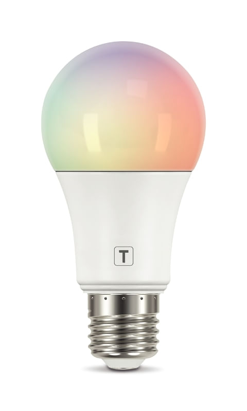 Foco De Led Smart Tramontina Base E27 10 W Bivolt Con 16 Millones De Colores Rgbw Wi-Fi + Bluetooth