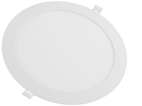 Plafón Led Tramontina Redondo De Empotrar Slim 18 W Bivolt 3000 K Luz Amarilla