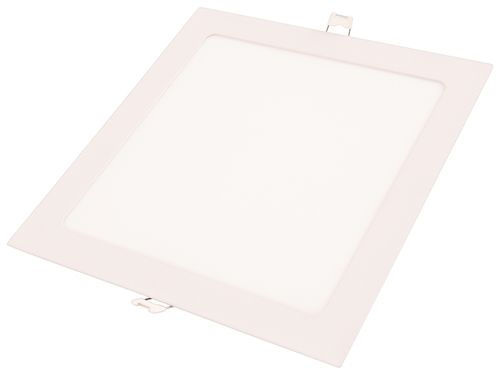 Plafón Led Tramontina Cuadrado De Empotrar Slim 24 W Bivolt 3000 K Luz Amarilla