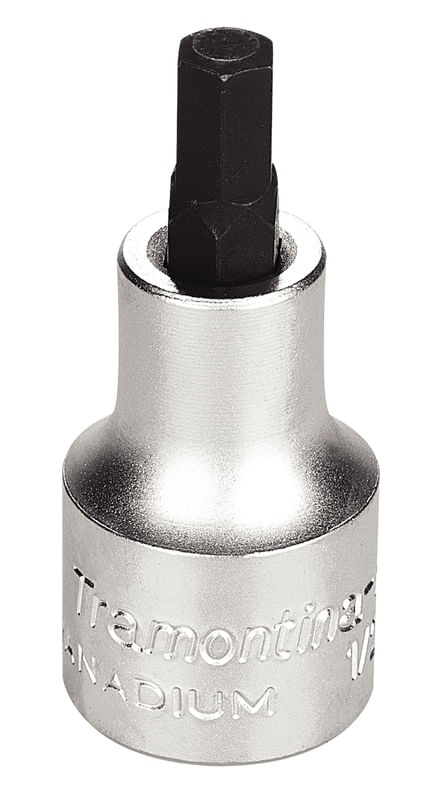 Dado En Acero Cromo Vanadio Punta Hexagonal 7 Mm - Encastre 1/2" Tramontina Pro