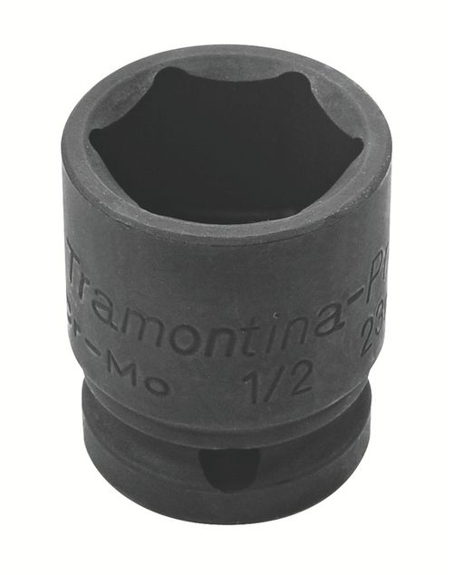 Dado De Impacto Hexagonal En Acero Cromo Molibdeno 8 Mm - Encastre 1/2'' Tramontina Pro