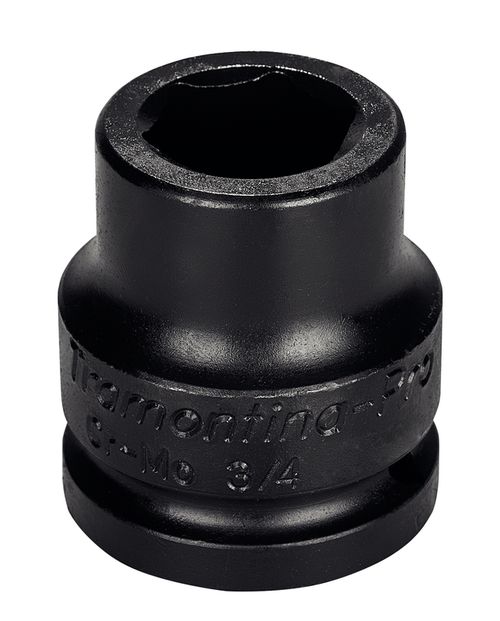 Dado De Impacto Hexagonal En Acero Cromo Molibdeno 21 Mm - Encastre 3/4'' Tramontina Pro