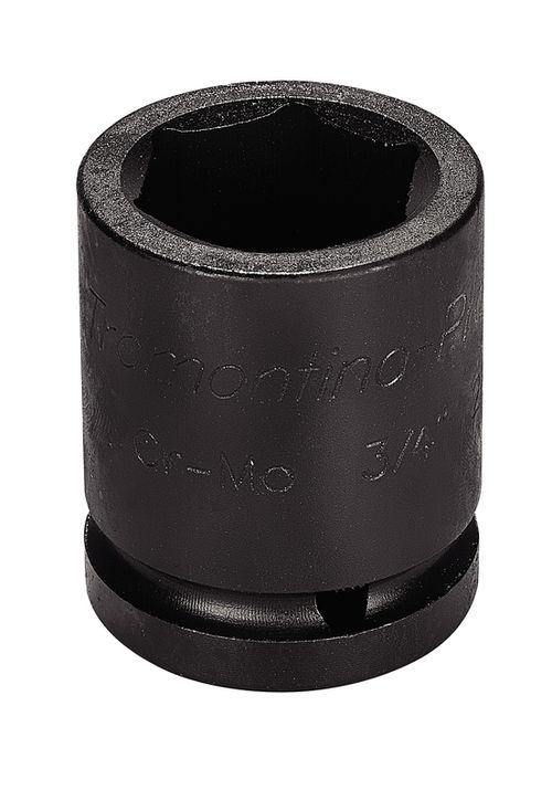 Dado De Impacto Hexagonal En Acero Cromo Molibdeno 28 Mm - Encastre 3/4'' Tramontina Pro