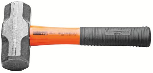 Maza Octogonal Mango De Polipropileno Con Fibra De Vidrio Y Alma De Acero 2.000 G Tramontina Pro