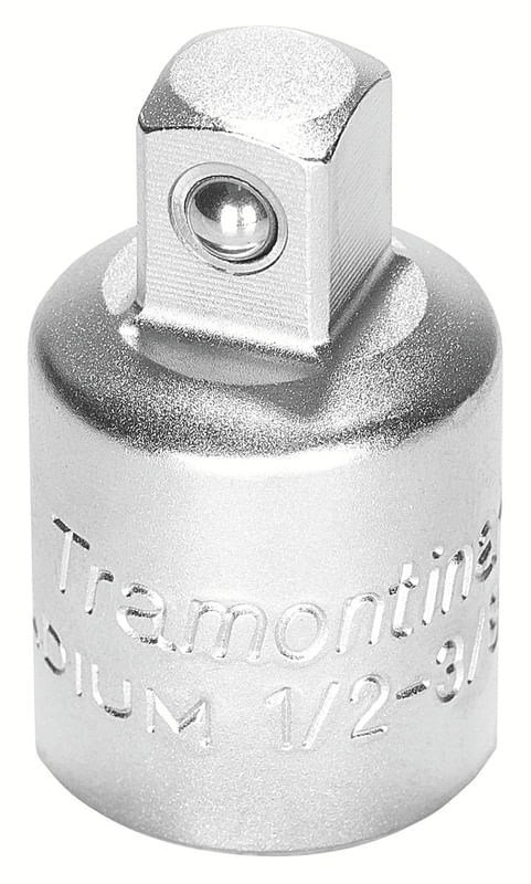 Adaptador En Acero Cromo Vanadio - Encastre 1/2" F X 3/4" M Tramontina Pro