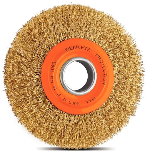 Cepillo Circular Alambre Ondulado 6X1'' Tramontina Pro