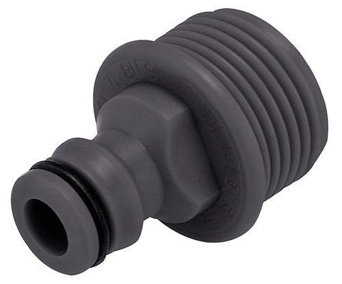 Adaptador Macho Tramontina Con Rosca Externa 3/4" De Plástico Para Jardín