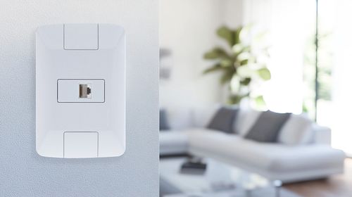 Módulo Para Transmisión De Datos Rj45 Cat. 6 Tramontina Aria Blanco