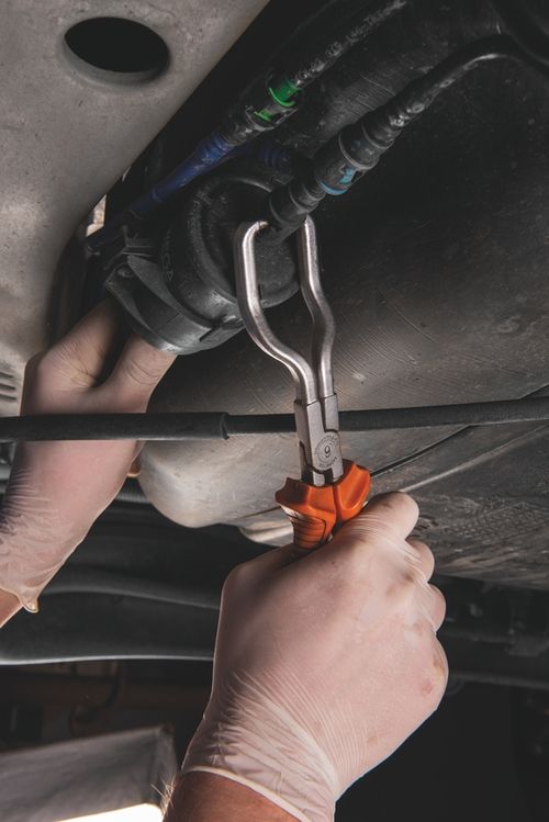 Pinza Para El Conector Del Filtro De Combustible 9'' Tramontina Pro