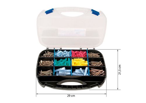 Juego De Tornillos Y Taquetes 385 Piezas