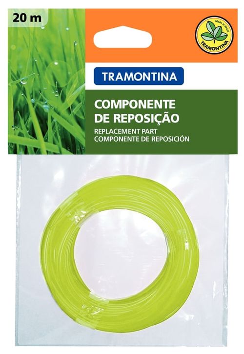 Hilo De Nylon 1,8 Mm, 20 M De Largo, Para Bordeadora De Césped