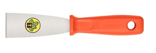 Espátula Metálica Rígida 4 Cm, Con Mango Plástico