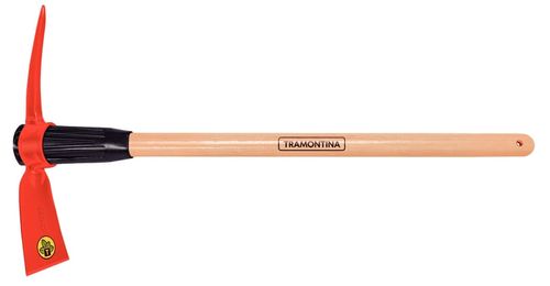 Zapapico Punta Y Pala Ancha Tramontina En Acero Tamaño 5 Con Mango De Madera 90 Cm