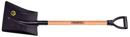 Pala Cuadrada, Mango De Madera 71 Cm