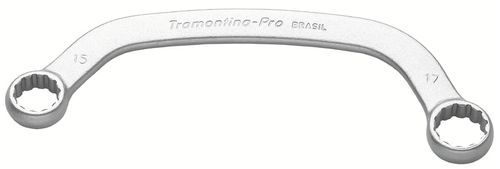 Llave Estriada Media Luna 15X17 Mm Tramontina Pro