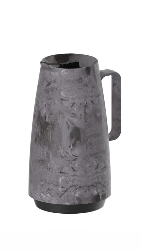 Jarra Térmica Tramontina Exata En Plástico Marmolado Gris 500 Ml